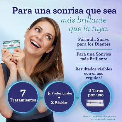 Tiras blanqueadoras dentales GuruNanda