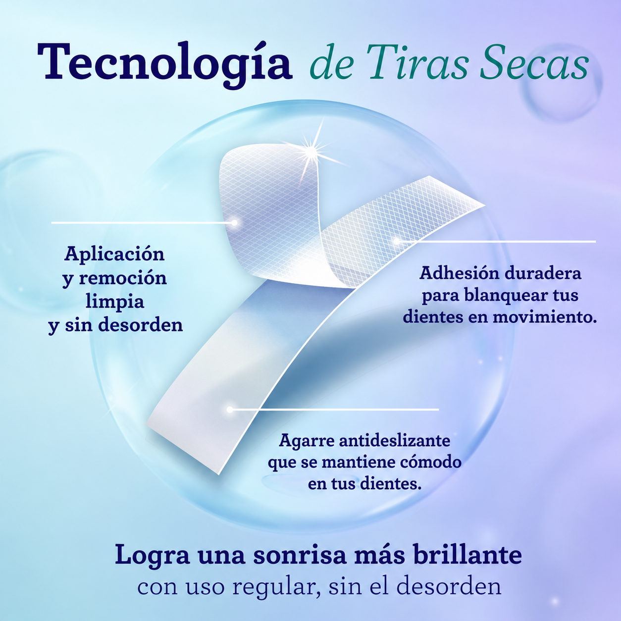 Tiras blanqueadoras dentales GuruNanda